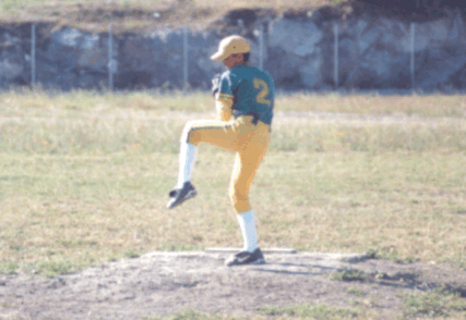 Pasquale Chirra sul monte di lancio